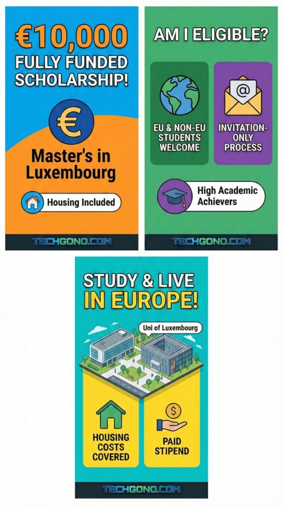 Masters Scholarship in Luxembourg