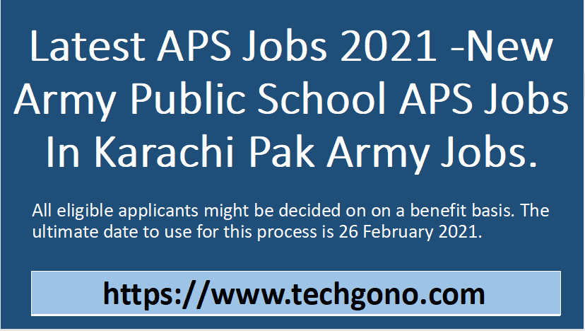 Latest APS Jobs 2021