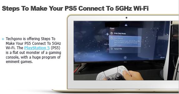 Steps To Make Your PS5 Connect To 5GHz Wi-Fi
