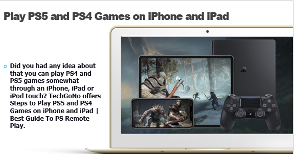 Play PS5 and PS4 Games on iPhone and iPad