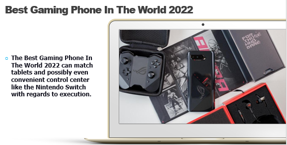 Best Gaming Phone In The World 2022