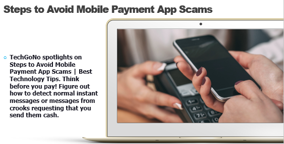 Steps to Avoid Mobile Payment App Scams