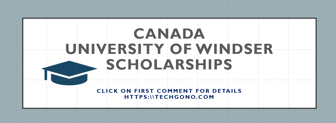 Canada Scholarship For the University of Windsor